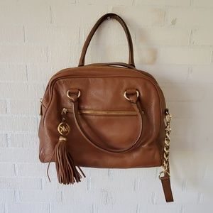 Michael Kors camel handbag